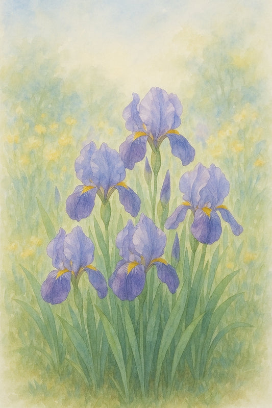 Iris in Bloom